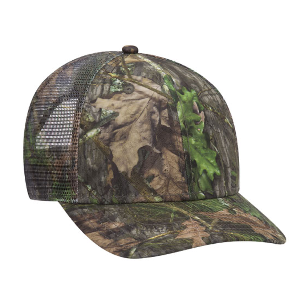 [12 Pack] Leather Patch Camo Hats Round Patch Lids On Demand