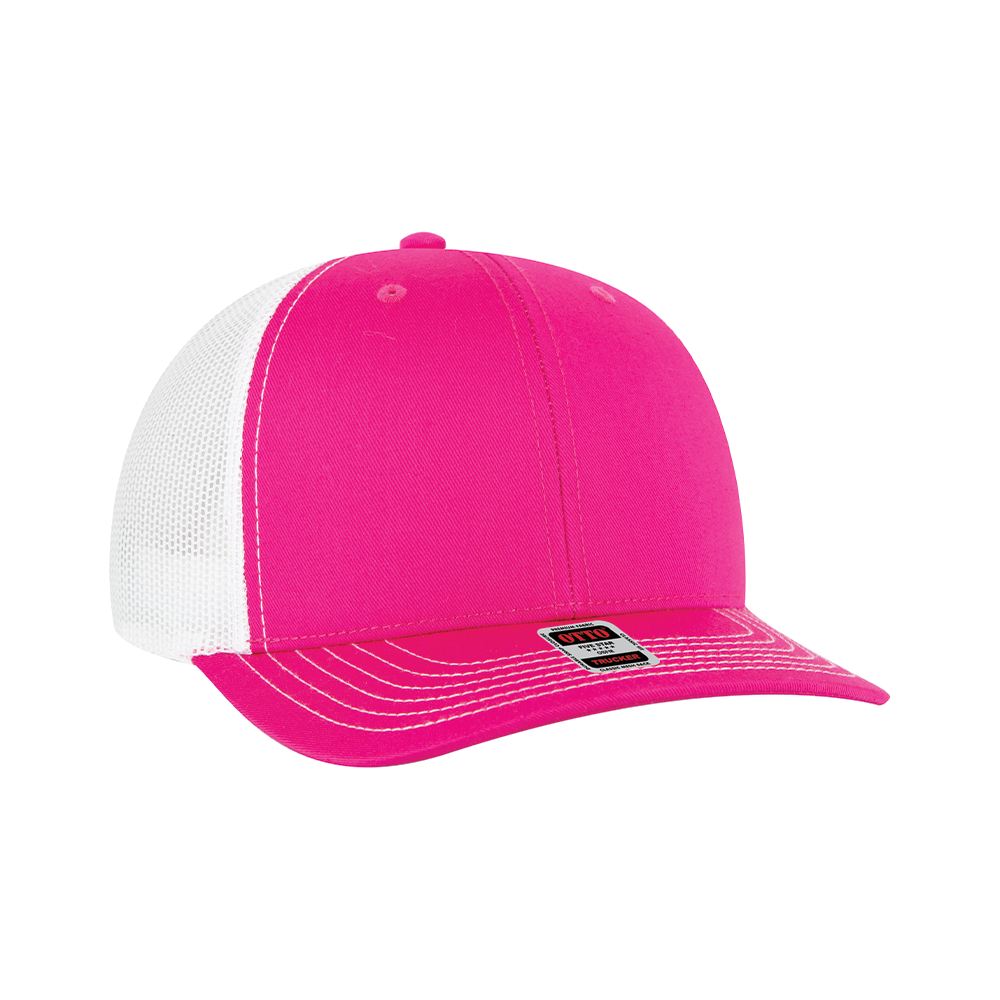 [12 Pack] 112 Style Leather Patch Trucker Hats – Lids On Demand