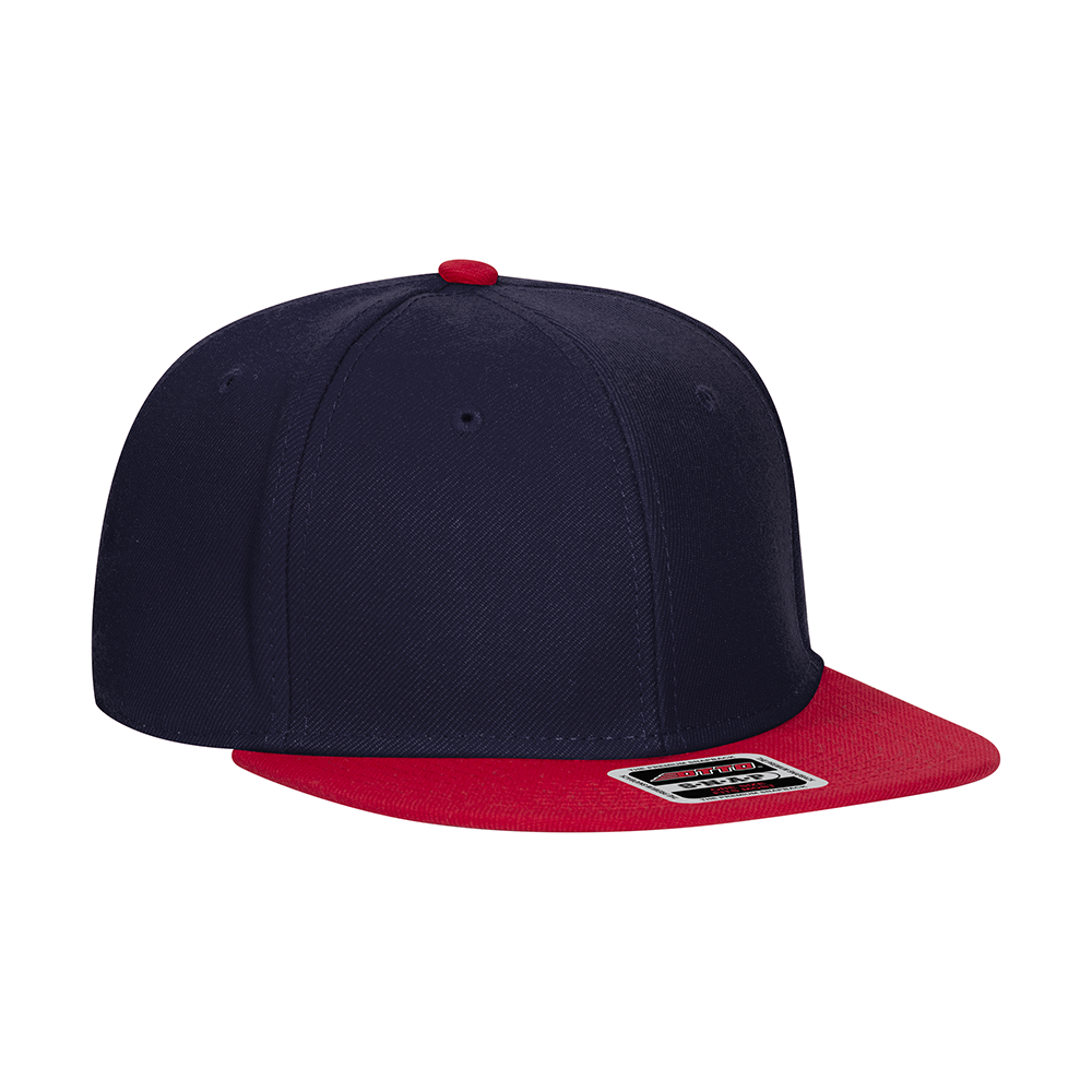 Wool flat top bill hats